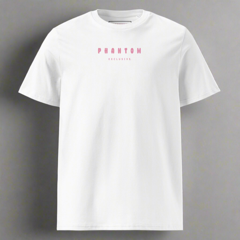 Premium Cotton T Shirt - Bubbly Large Text Back Design