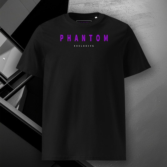 Limited Edition - Premium Cotton T Shirt - Black and Purple