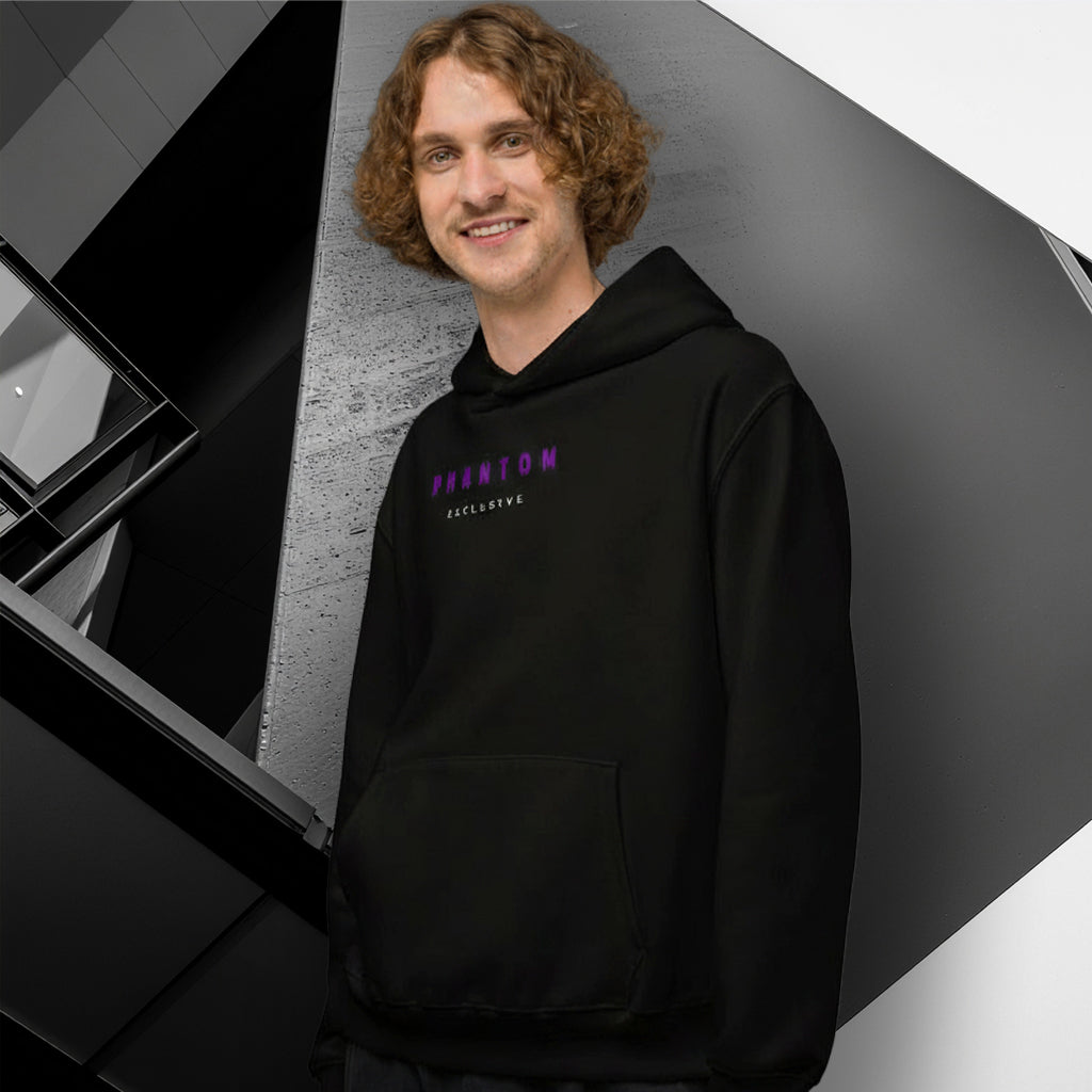 Limited Edition - Oversized Premium Hoodie - Signature Purple Logo