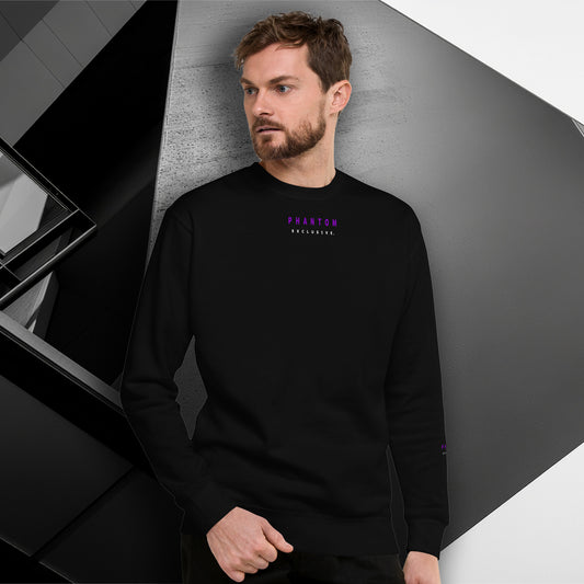Mens - Premium Limited Edition Hoodie - Fitted - Black & Purple