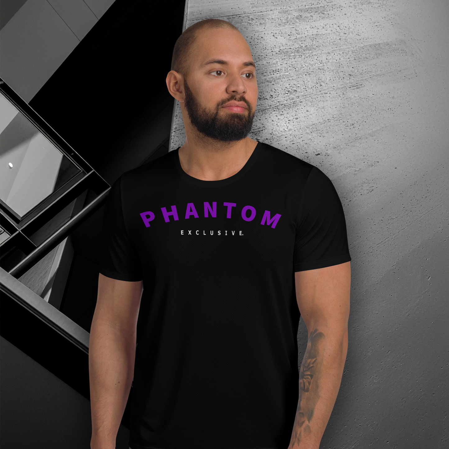 Limited Edition - Muscle Fit Breathable T Shirt - Large Text