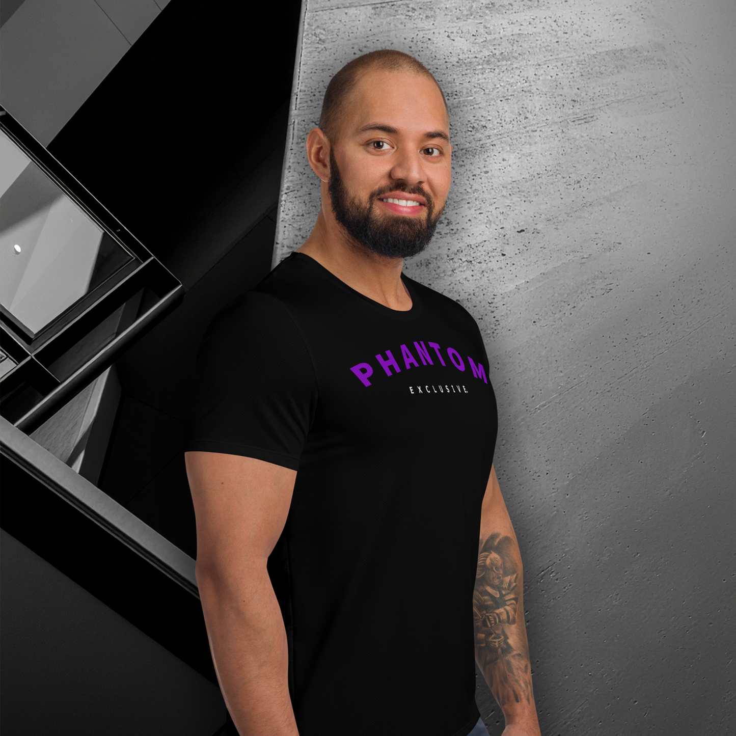 Limited Edition - Muscle Fit Breathable T Shirt - Large Text