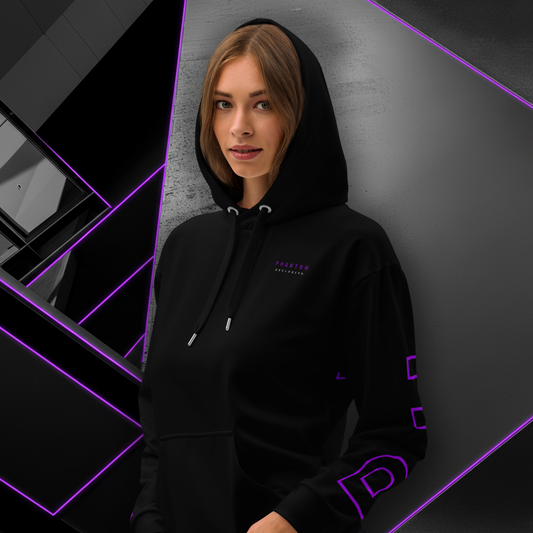 Limited Edition - Neon Premium Cotton Hoodie - Purple