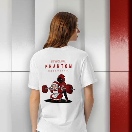 Women's - Christmas Gym Pump Cover - Mrs Claus Design