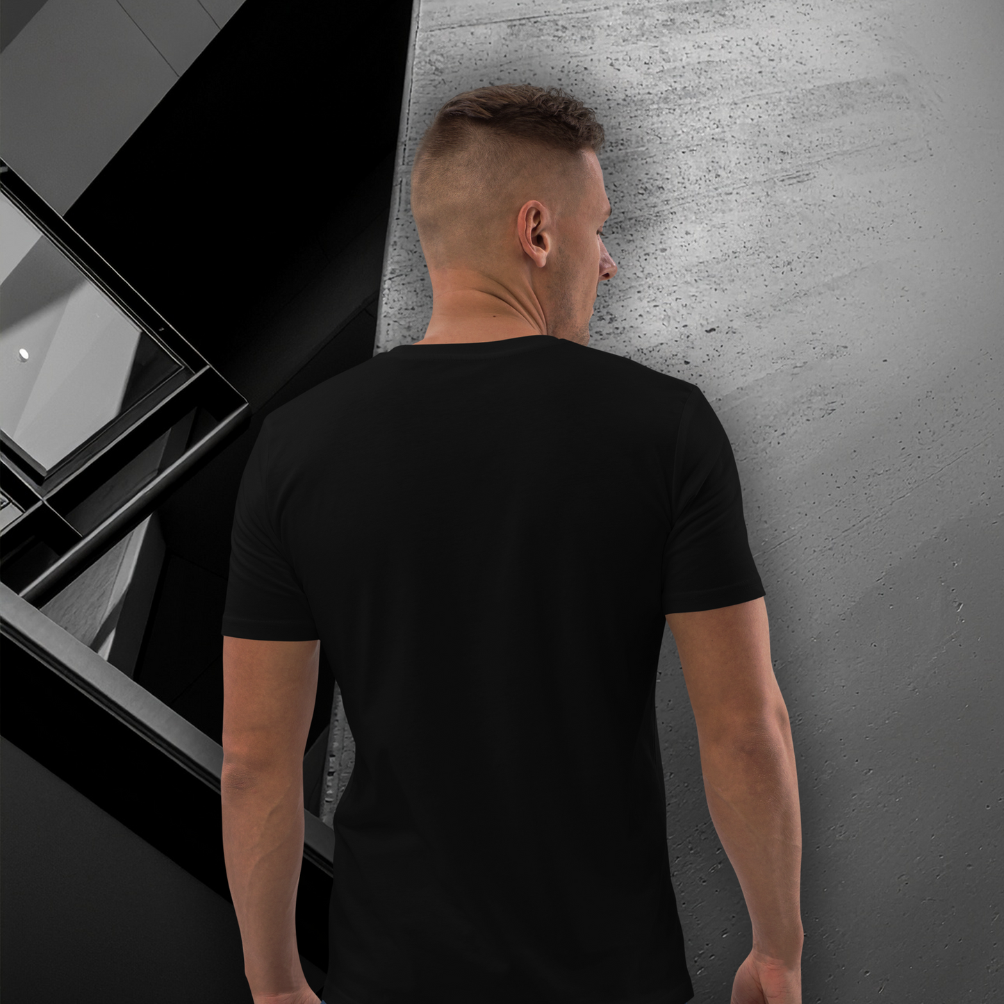 Limited Edition - Premium Cotton T Shirt - Black and Purple