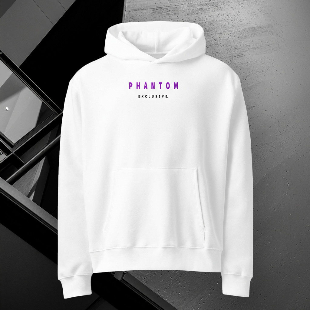 Limited Edition - Oversized Premium Hoodie - Signature Purple Logo