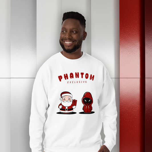 Phantom Christmas Jumper - Mascot & Santa