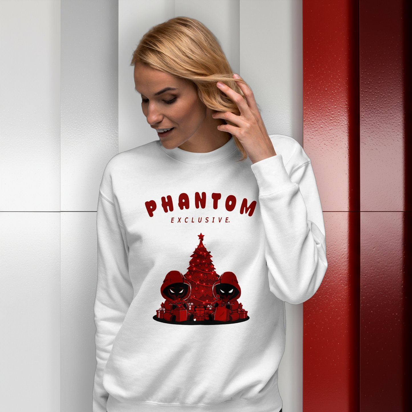 Phantom Christmas Jumper - Couple Phantom Christmas